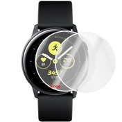 Resim Samsung Galaxy Watch Active Ekran Koruyucu Şeffaf TPU Film 2 Adet 