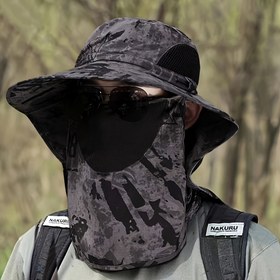 Resim Geniş Kenarlı Erkek Balıkçılık ve Tırmanış Şapkası 