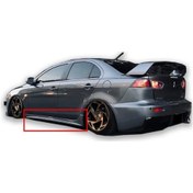 Resim Mitsubishi Lancer 2009 Sonrası Evo 10 Yan Marşpiyel Seti Plastik 