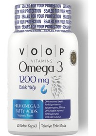 Resim Omega 3 Balık Yağı 1200 Mg 30 Kapsül 