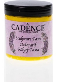 Resim Sarı Dekoratif Rölyef Pasta 250Ml N11.148 