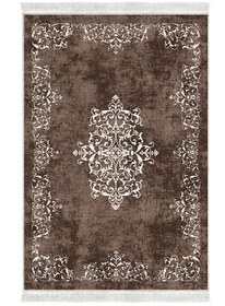 Resim Alanur Home Eko Trend Djt Yıkanabilir Kaymaz Taban 3 Lü Yatak Odası Takımı 616 Klasik Kahve 