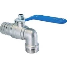 Resim Kalde Küresel Bas Vanası 3/4'''' Kollu Wc Tuvalet Bas Musluğu 