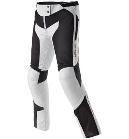 Resim Clover Airjet-6 Korumalı Yazlık Motosiklet Pantolonu Siyah Gri 