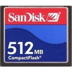 Resim Sandisk 512 MB Cf Compact Flash Hafıza Kartı Cnc Makine Kartı 