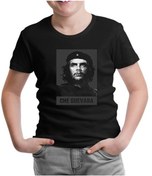 Resim Che Guevara - The Black Portrait Siyah Çocuk Tshirt 001 