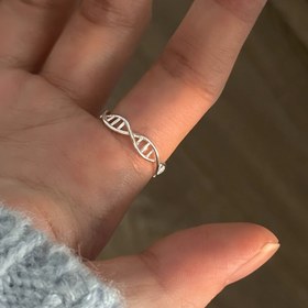 Resim Tek DNA Tasarımı Spiral Yüzük, Basit ve Zarif, Lüks, Kadınlar İçin Hediye, Günlük, Festival ve Tatil Giyimi İçin Uygun 