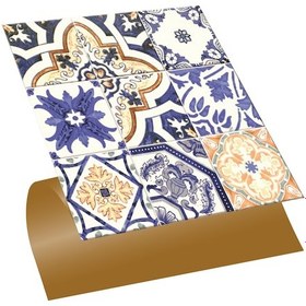 Resim Tink KENDİNDEN YAPIŞKANLI KARMA MAVİ ÇİNİ DESENLİ PVC KARO 30X30 CM 