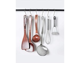 Resim Mediterian 6 cm Metal S Kanca, 50 adet, dayanıklı ve kullanışlı, 2 yıl garanti, TR menşei 