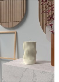 Resim Genel Markalar Dekoratif Desenli Styliş Mum Kalıbı Silikon Kalıp 