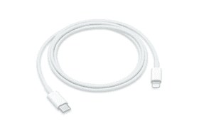 Resim APPLE USB-C Lightning Şarj Kablosu 1 m Beyaz MM0A3ZM/A 