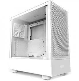 Resim NZXT H5 Flow White Tempered Glass USB 3.2 ATX Mid Tower Kasa 