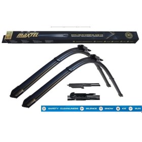 Resim Ön Cam Silecek Süpürgesi Set Muz Seat Leon II 2006-2012 Maxtel 