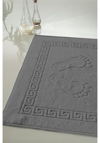 Resim Varol 4 Adet Talia Serisi Ayak Havlusu 50X70 200Gr Antrasit Çok Renkli 