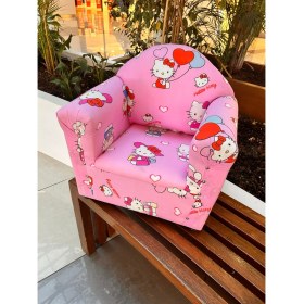Resim Forte Luva Hello City Desenli Pembe Çocuk Koltuğu 