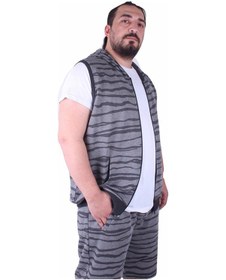 Resim Starbattal Büyük Beden Unisex Yelek 23600 Grı 3Xl 