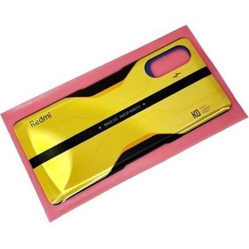 Resim Xiaomi Redmi K40 Gaming Arka Pil Batarya Kapağı Cam Sarı 