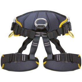 Resim Sit Worker 3d Standard Harness Endüstriyel Black-Yellow Çok Renkli 