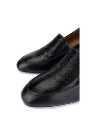 Resim Tamer Tanca Kadın Hakiki Deri Siyah Klasik Ayakkabı 1135 06102 Bn Ayk Sk25-26 Syh Dr/syh Krsk Rgn Siyah 