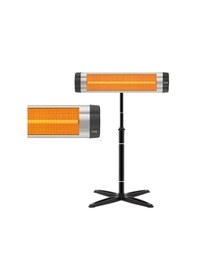 Resim Cvs Orion Silver 2500 W Infrared Isıtıcı + Ayak 