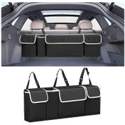 Resim Yy Oxford Muhtelif Depolama Kumaş Araba Bagajı Saklama Çantası 