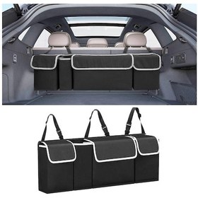 Resim Yy Oxford Muhtelif Depolama Kumaş Araba Bagajı Saklama Çantası 