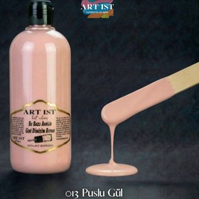 Resim Geri Dönüşüm Boyaları 500ml - 013 Puslu Gül / 500ml 