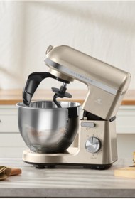 Resim woodhub Modern Mastermaid Chef Stand Mikser 1500w 5 Lt Hamur Yoğurma Mutfak Şefi 