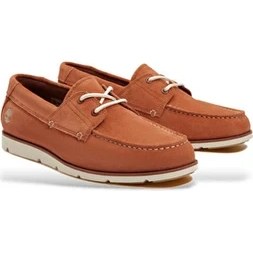 Resim Erkek Grafton Bay Lace Up Rust Süet Loafer 