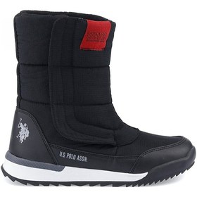 Resim U.S. Polo Assn. Us Polo Assn Clark Cırtlı Sıcak Astarlı Kar Botu 2023 Yeni Sezon 