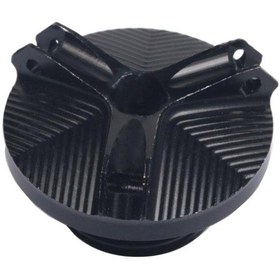 Resim Suntek Magideal Kawasaki Siyah Için Motosiklet Aksesuarları Motor Yağı Tahliye Tapası Karteri 