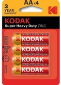 Resim Kodak Çinko Karbon Blister Kalem Pil 4lü Aa-9015403028422 