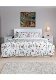 Resim Cotton Collection Çift Kişilik Nevresim Seti Fleur Renkli 