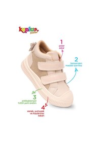 Resim Kaptan Junior Kışlık Günlük Kız Çocuk Bebek Cırtlı Bot Barznk 650 Siyah 