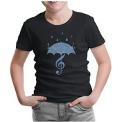 Resim Singin In The Rain - 2 Siyah Çocuk Tshirt 