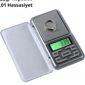 Resim Nemere Dijital Hassas Cep Terazisi (4887) 