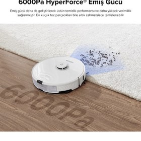 Resim Roborock S8 Robot Siyah Süpürge 