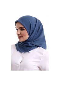 Resim Pamuklu Pano Düz Desensiz Örtü Mavi 