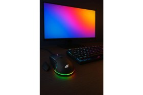 Resim MF Product Strike 0589 Kablolu RGB Led Aydınlatmalı 3200 DPI Gaming Oyuncu Mouse Siyah 