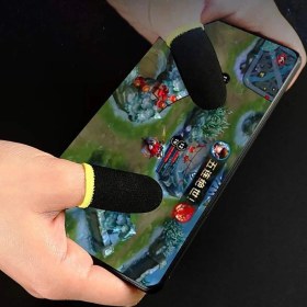 Resim MiraLive E-Spor Parmak Eldivenleri 4'lü - Pubg Oyun Eldiveni Ter Geçirmez 2 Çift - 4 Parmaklık 