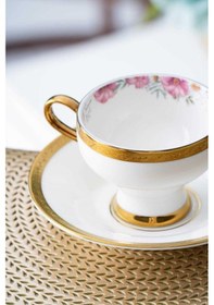 Resim Acar Hxf-06803 Daabria Beyaz 6lı Kahve Fincanı Takımı 