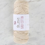 Resim La Mia Baby Cotton Krem El Örgü İpi - L002 - 33636 