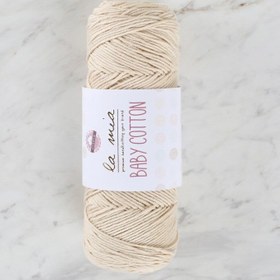 Resim La Mia Baby Cotton Krem El Örgü İpi - L002 - 33636 