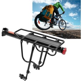 Resim Monero Bisiklet Arka Port Bagaj Alüminyum Ergonomik Tasarım Ayarlanabilir Bagaj Sport 