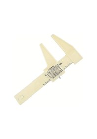 Resim Dashanshop Makle 0-140mm Plastik Kumpas Dirsekli Beyaz Sağlık Cetveli Toptan 