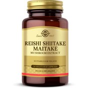 Resim SOLGAR Reishi Shiitake Maitake Mushroom Extract 50 Kapsül 