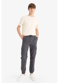 Resim Defacto Kargo Cepli Jogger Paça Pantolon F2044ax25wnar104 Antrasit-ar104 