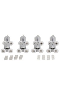 Resim Ayrıntıshop Duşakabin Cam Kabin Şeffaf Plastik Tekerlek 8 Li Şeffaf 