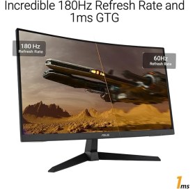 Resim Misda Store Tuf Gaming VG27VQ3B 27" 1ms 180Hz Freesync Adaptive Sync Curved Va Fhd Gaming (Oyuncu) Monitör 