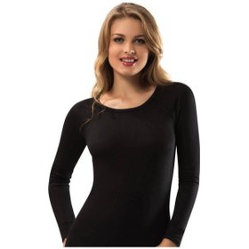 Resim Bonbonetti Chocolate Baby & Kids Kadın Siyah Thermal Fanila Siyah 